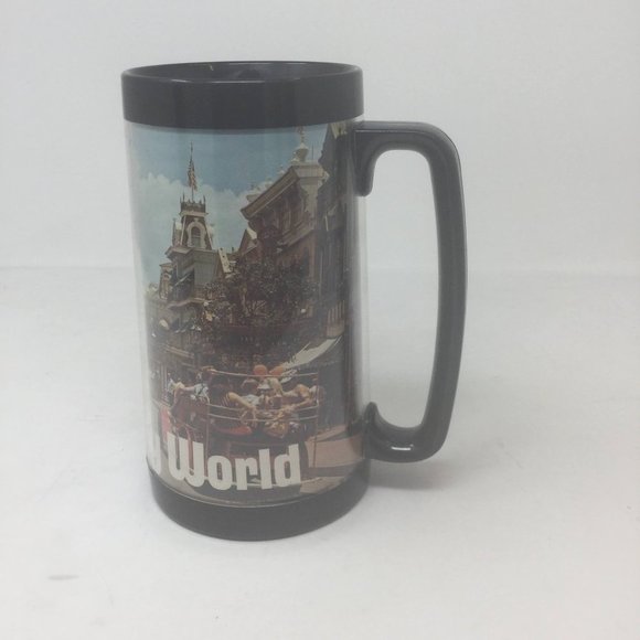 Vintage Disney World Tall Mug Main Street 70s - Picture 4 of 9